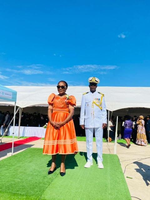 OSHAKATI, 21 March 2026- Minister of Finance Erica Shafudah during the 36th independence anniversay celebration at Okahao town in the Omusati region. (photo: contributed)