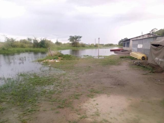 NANKUNTWE, 10 March 2026 – The Submerged Nankuntwe combined school in recent weeks prior to its closure. The school and two others that totally closed down recently will relocate to higher ground where temporal tents will be pitched. Nankuntwe will operate from Luhonono.
(Photo: Contributed)
