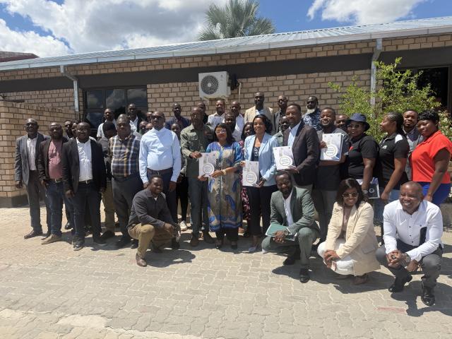NKURENKURU, 27 March 2026- The Namibia Statistics Agency held a meeting in Nkurenkuru on Friday about the release of the 2023 Kavango West population and housing census results and launched of regional profile.

(Photo: Lylie Joel)
NAMPA