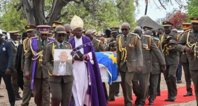 Windhoek, 30 MARCH 2016- A war veteran’s funeral for illustration purposes only. (Photo contributed). NAMPA