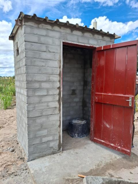 NKURENKURU, 31 March 2026 - The construction of toilets constructed by Kavango West Regional Council.

(Photo: Contributed )
