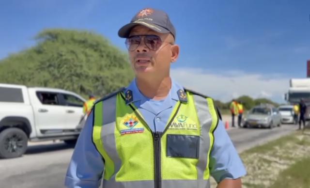 OMUTHIYA, 31 March 2026- Oshikoto Nampol Head of the Crime Prevention Division, Deputy Commissioner Wynand Neels.

(Photo: Contributed)