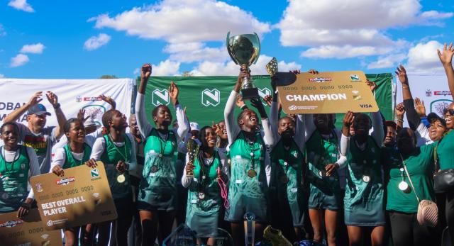 KEETMANSHOOP, 06 April 2026 - The Kavango East Region was crowned the winner of the 2026 Nedbank Namibian Newspaper Cup at the Westdene Stadium in Keetmanshoop. (Photo by: Hesron Kapanga) NAMPA