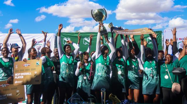 KEETMANSHOOP, 06 April 2026 - The Kavango East Region was crowned the winner of the 2026 Nedbank Namibian Newspaper Cup at the Westdene Stadium in Keetmanshoop. (Photo by: Hesron Kapanga) NAMPA