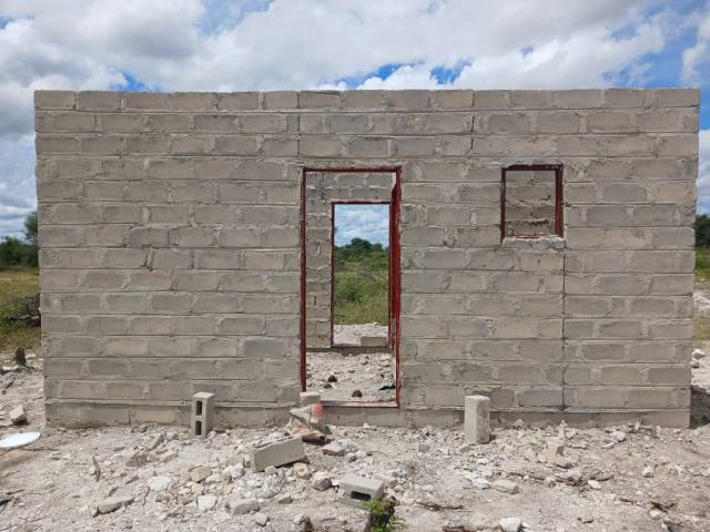 KATWITWI, 07 April 2026- The 25 Build Together houses being constructed at Katwitwi Settlement in Mpungu Constituency, a project funded by the Trust Fund of Namibia, amounting to N. dollars 20 million. 
(photo: Contributed)