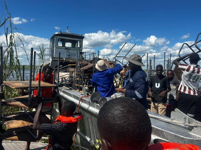 MUZII, 04 April 2026 - The Regional Education Director Alex Sikume has confirmed that teaching and learning at the three temporarily closed down schools in the flood prone Kabbe South constituency due to floods has resumed at new sites after they were successfully relocated during the Easter weekend.

(Photo: Contributed)