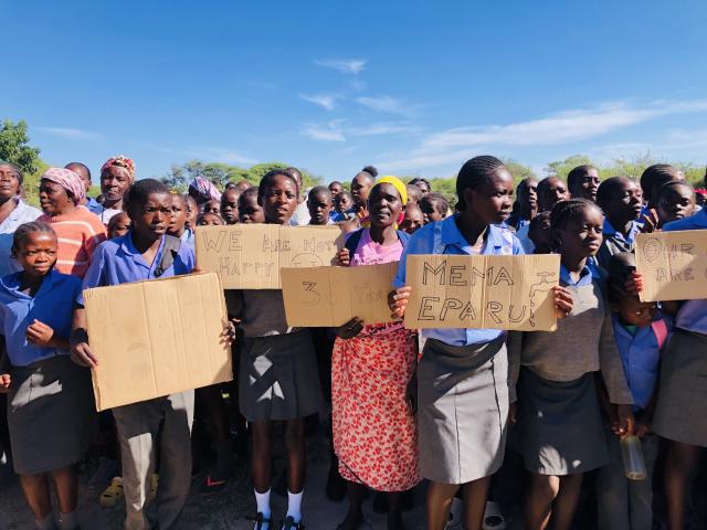 KAPAKO, 09 April 2026- The Kapako community is facing a severe water crisis affecting Kapako Combined School, the local clinic, and households, with no resolution from the ministry for three weeks. 

(Photo: Lylie Joel)
NAMPA