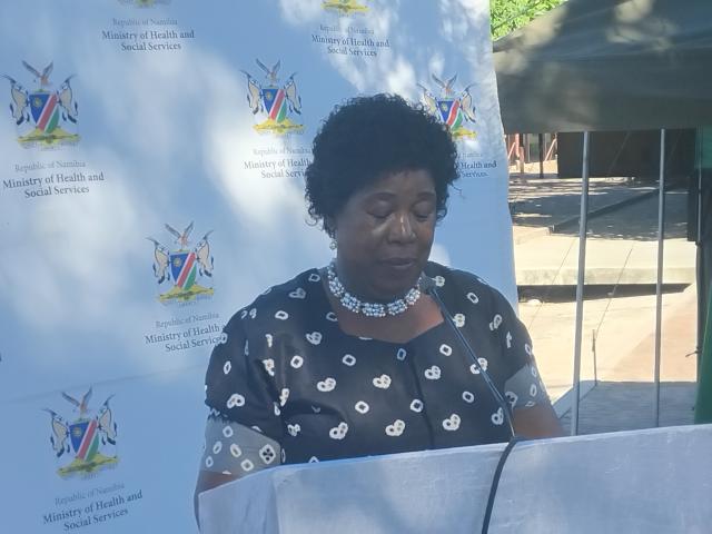 KATIMA MULILO, 13 April 2026 - Zambezi Regional Governor, Dorothy Kabula speaking at the national cataract surgical campaign that was officially launched here on Monday.

(Photo: Michael Mutonga Liswaniso) NAMPA