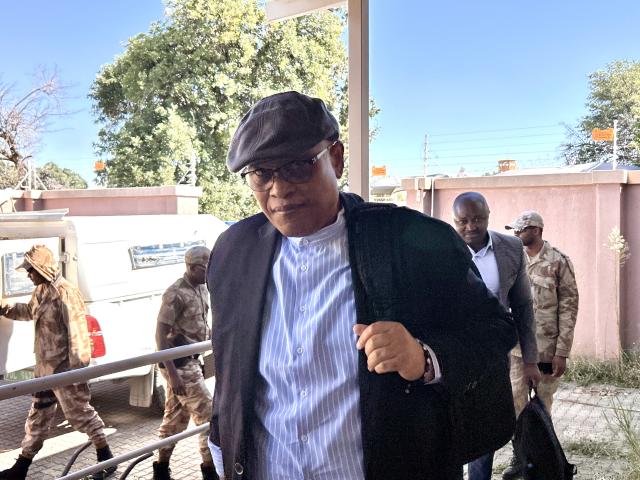 13 APRIL- Former Fisheries and marine resources minister Bernard Esau. (Photo by Eba Kandovazu). NAMPA