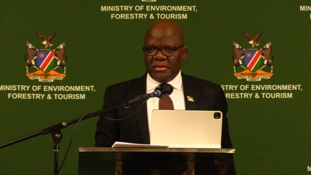 WINDHOEK, 14 April 2026 - Executive Director Sikongo Haihambo at the launch of the ABS launch in Windhoek. (Photo by: Esther Gabriel) NAMPA