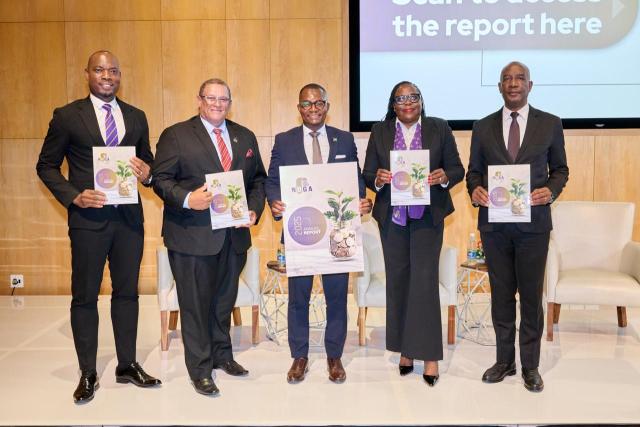 WINDHOEK, 16 APRIL 2026 - The Namibia Deposit Guarantee Authority (NDGA) team at the 2025 Annual NDGA Report launch. (Photo: Contributed) NAMPA