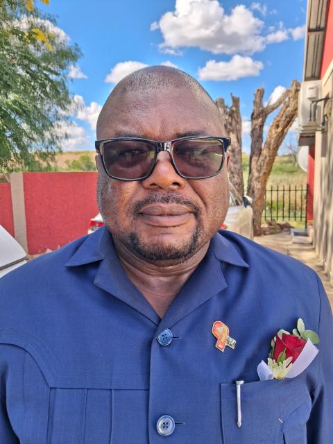 GOBABIS - Rocco Nguvauva, Omaheke Regional Council chairperson (Photo: Zebaldt Ngaruka) NAMPA 