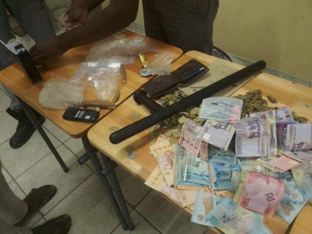 KATIMA MULILO, 17 April 2026 - Six learners from the Linyanti Combined School in the Zambezi Region who are linked to a marijuana 'syndicate' at the school were on Friday brought in for questioning at the Katima Mulilo Police Station.
Two learners including a Zambian national believed to be the main supplier were apprehended and are expected to make their first court appearance in the Katima Mulilo Magistrate Court on a charge of possession of cannabis on Monday.

(Photo: Contributed)