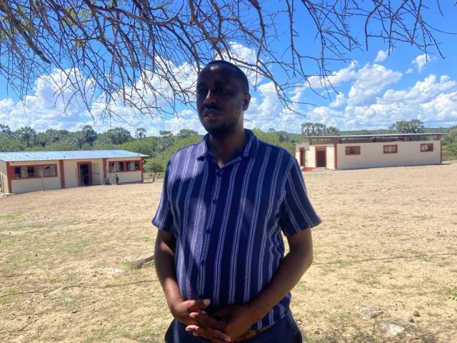 OPUWO, 18 APRIL 2026- Elias Uusizi, Principal of Otjimuhaka Primary School. (Photo: Kaviveterue Virere) NAMPA 