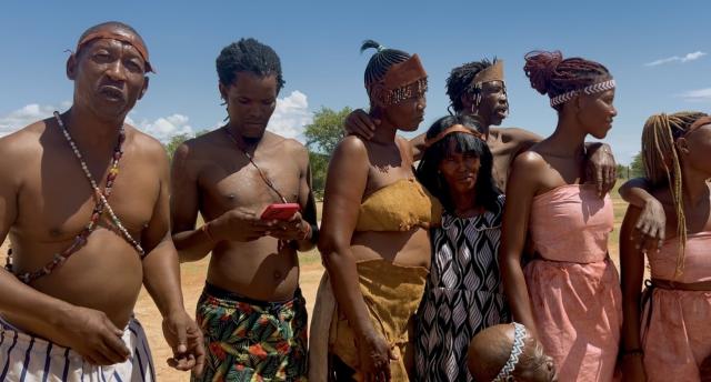 Etosha, 28 March 2026- Members of the SAN community living in Etosha. (Photo by Eba Kandovazu). NAMPA