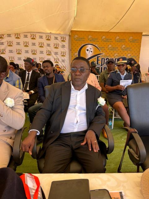 OPUWO, 23 April 2026- Opuwo Trade Fair patron Elias Kahuva during the official opening of the trade fair. (Photo: Contributed) NAMPA 