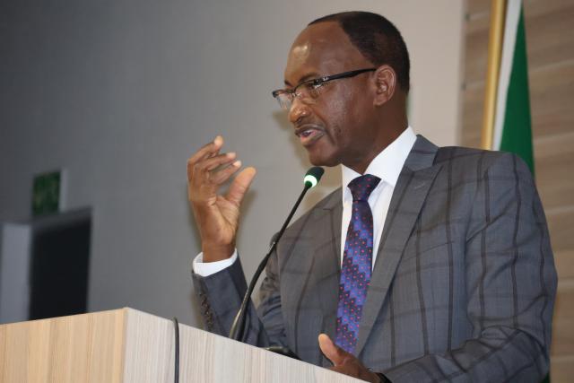 OTJIWARONGO, 27 April 2026 - Anti-Corruption Commission (ACC) Director General, Paulus Noa, speaks at Otjiwarongo on Monday. (Photo by: Mulisa Simiyasa) NAMPA