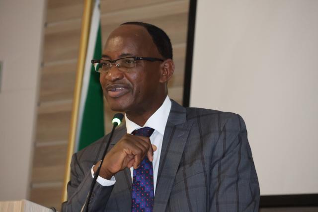 OTJIWARONGO, 27 April 2026 -The Anti-Corruption Commission (ACC) Director General, Paulus Noa speaks on Monday morning at Otjiwarongo. (Photo by: Mulisa Simiyasa) NAMPA