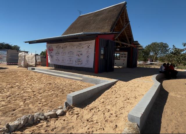NDAMA, 28 April 2026 - The first Community Information Center unveiled at Ndama on Tuesday. (Photo by: Sawi Hausiku) NAMPA 