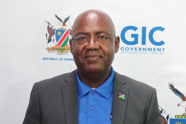 WINDHOEK, 30 April 2026 - The executive director of the National Planning Commission, I-Ben Nashandi pictured at the Government Information Centre. (Photo by: Edward Tenete) NAMPA