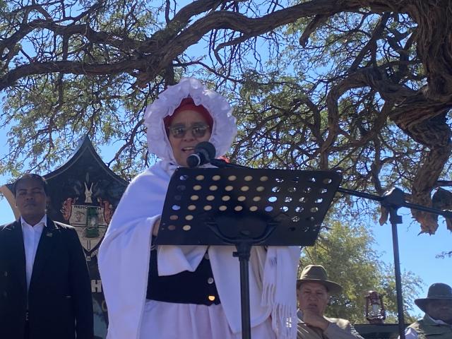 REHOBOTH, 09 May 2026- Vice President Lucia Witbooi, calls on youth to preserve Namibia’s diverse histories at the Sam-!Khubis commemoration