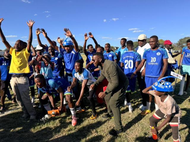 NKURENKURU, 10 May 2026- KK United secure Premier League promotion with emphatic 4-0 win, making history for Kavango West.

(Photo: Contributed)
