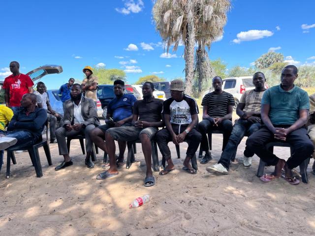 NKURENKURU, 11 May 2026- Nkurenkuru taxi drivers reject selective fare hike, blame poor roads and slow permits during the meeting held on Sunday, by Namibia Public Passenger Transport Association (NPPTA).

(Photo: Lylie Joel)
NAMPA
