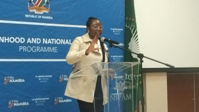WINDHOEK, 13 May 2026 - Minister of Information and Communication Technology Emma Theofelus during the media engagement with news editors. (Photo: Andreas Thomas) NAMPA