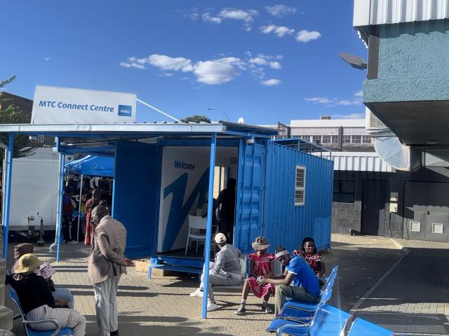 WINDHOEK, 17 MAY 2026 - MTC opens temporary Okuryangava shop at Stop n shop. (Photo: Contributed) NAMPA