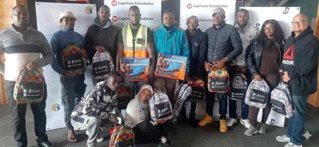 WINDHOEK, 18 MAY 2026 -Vocational graduates selected for the Capricorn Foundation Entrepreneurship Programme. (Photo: Contributed) 