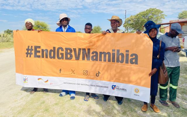 ONALUNIKE, 20 May 2026- Community members from Onalunike village during the “End Gender-Based Violence in Namibia” campaign on Wednesday.

(Photo: Max Henrich) NAMPA