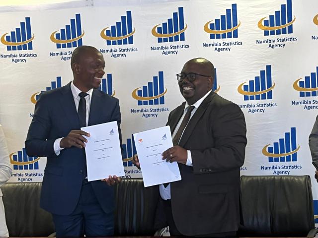 WINDHOEK, 29 May 2026 - The Namibia Statistics Agency and the National Statistics Institute of Angola have signed a Memorandum of Understanding in Windhoek, formalising cooperation between the two neighbouring countries in the production of official statistics.

(Photo contributed) NAMPA
