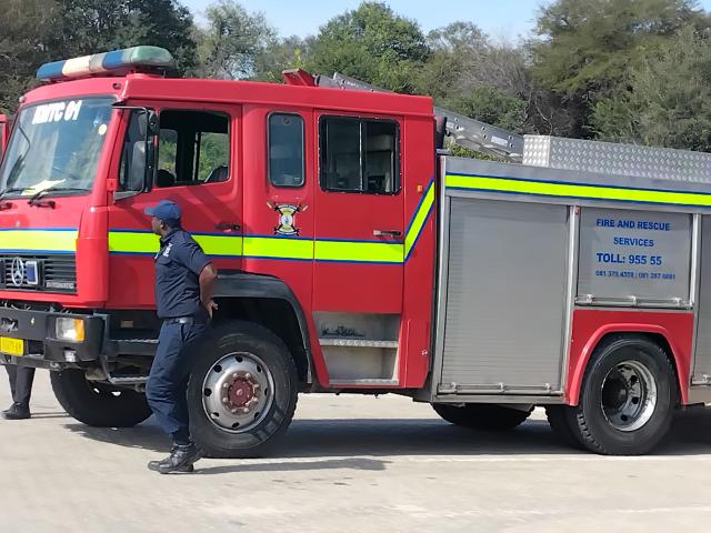 KATIMA MULILO, 21 May 2026 - The belated National International Firefighters' Day was commemorated here on Thursday. Each year,  the day is commemorated on 04 May.
(Photo: Michael Mutonga Liswaniso) NAMPA 