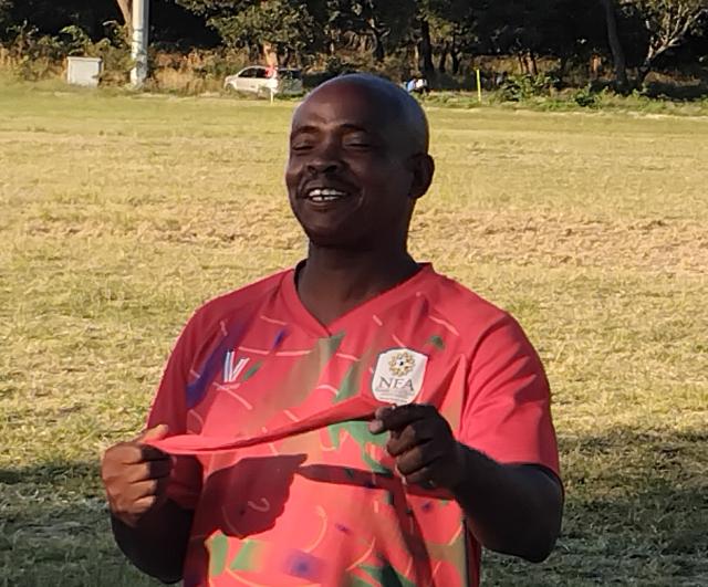 KATIMA MULILO, 24 May 2026 - Chairperson of the Zambezi Regional Football Association, Ngwama Vuyalo is urging more football clubs to join the third division to gain promotion.

(Photo: Michael Mutonga Liswaniso) NAMPA


