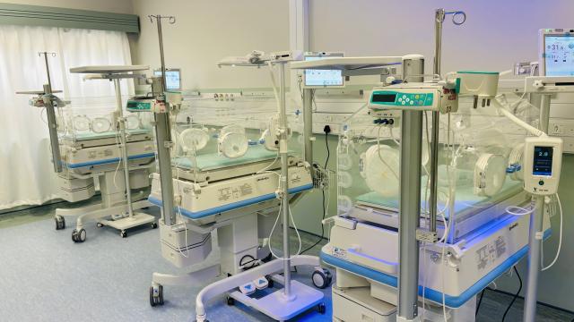 SWAKOPMUND, 05 June 2026 - Incubator beds for babies at the newly inaugurated Neo-Natal Intensive Care Unit at the Swakopmund District Hospital. (Photo by: Isabel Bento) NAMPA