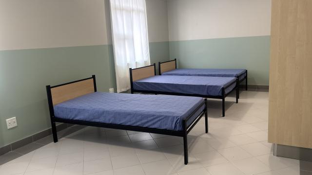 SWAKOPMUND, 05 June 2026 - Beds in the mothers’ shelter at the newly inaugurated Neo-Natal Intensive Care Unit at the Swakopmund District Hospital. (Photo by: Isabel Bento) NAMPA