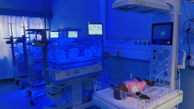 SWAKOPMUND, 05 June 2026 - Incubator beds for high care babies at the newly inaugurated Neo-Natal Intensive Care Unit at the Swakopmund District Hospital. (Photo by: Isabel Bento) NAMPA
