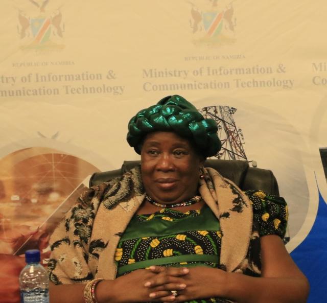 KATIMA MULILO, 09 June 2026 - Zambezi Governor Dorothy Kabula - Simushi pictured inside the UNAM auditorium during the engagement with the boy child on Tuesday. 

(Photo: Contributed)