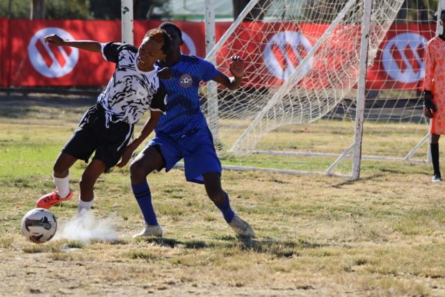 WINDHOEK, 12  June 2026 - Players compete during the opening matches of the Under-21 Football Tournament in Windhoek. (Photo: Contributed)