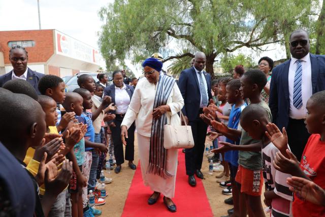 WINDHOEK, 16 June 2026 - President Netumbo Nandi-Ndaitwah has called for action against child abuse on African Child Day (Photo: Contributed) NAMPA
