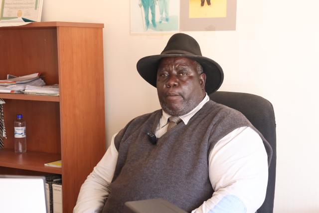 OMATJETE, 15 June 2026 - Senior councillor of the Zeraeua Traditional Authority Fabianus Uaseuapuani during an interview with Nampa ahead of the SORA in the Erongo Region. 

(Photo by: Chelva Wells) NAMPA 