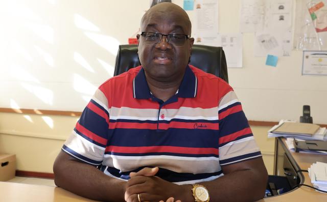 OKAKARARA, 17 June 2026 - The Chief Executive Officer of Okakarara Town Council, Ernst Katjiku speaks on Wednesday evening about his exit from the council before end of this year. (Photo by: Mulisa Simiyasa) NAMPA