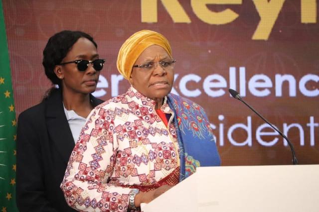 ONDANGWA, 24 June 2026, President Netumbo Nandi-Ndaitwah during the official inauguration of the Dr Netumbo Nandi-Ndaitwah science exhibition hall and Ondangwa digital technology hub on Wednesday. (Photo: contributed) 