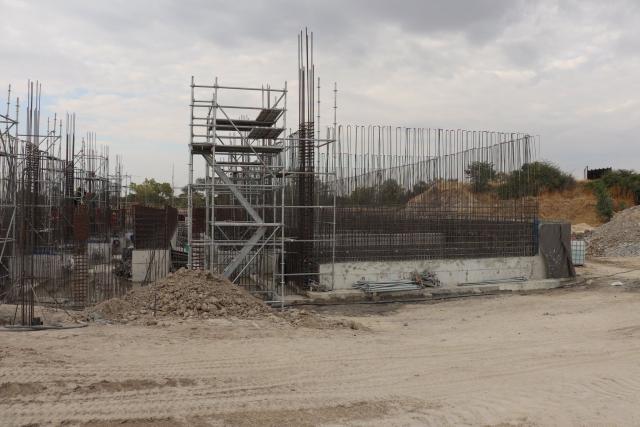 OSHAKATI, 25 June 2026 - Progress as the construction of the Namwater Oshakati Treatment Plant continues in the Oshana region. The construction of the facility began last year, with completion expected by February 2027.  (photo: Ester Hakaala) NAMPA