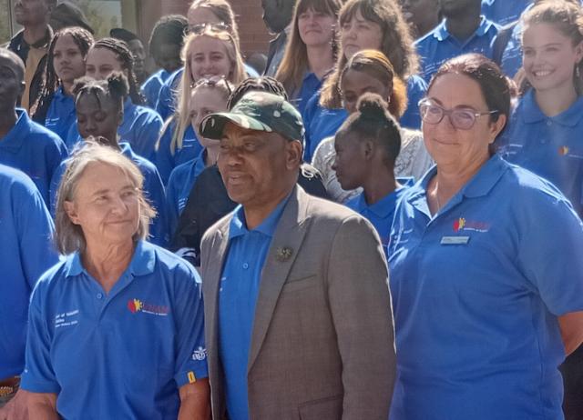 KATIMA MULILO, 25 June 2026 - Executive Assistant to UNAM's Vice Chancellor, Proffessor Gilbert Likando graced the one-day regional animal health farmers' day at Katima Mulilo' UNAM Campus on Thursday.

(Photo: Michael Mutonga Liswaniso) NAMPA

