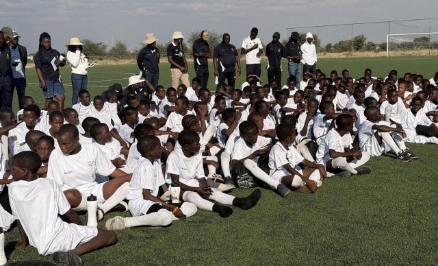 OMUTHIYA, 26 June 2026- More than 200 young footballers from across the Omuthiya Circuit completed the week-long Real Madrid Foundation Football Clinic on Friday.

(Photo: Max Henrich) NAMPA