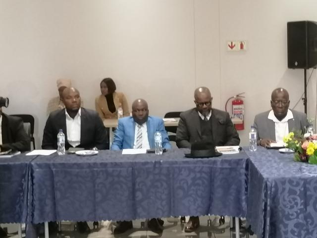 OTJIWARONGO, 29 June 2026 - A section of constituency councillors for Otjozondjupa Region at the 2026 State of the Region Address (SORA) on Monday morning at the Otjozondjupa Regional Council Chambers in Otjiwarongo. (Photo by: Mulisa Simiyasa) NAMPA 
