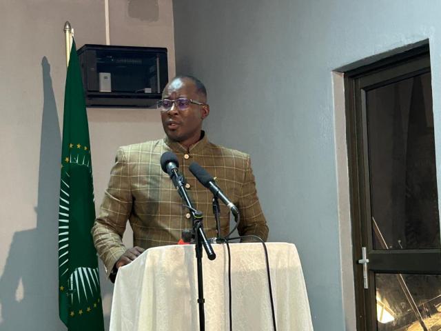 OPUWO, 30 June 2026- Kunene Governor Vipuakuje Muharukua during the State of the Region Address (SORA) in Opuwo on Monday. (Photo: Kaviveterue Virere) NAMPA 