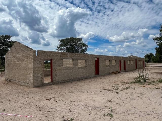 MPUNGU, 01 July 2026- Construction of Classrooms block at Cause Primary School in Mpungu Constituency.

(Photo: Lylie Joel)
NAMPA