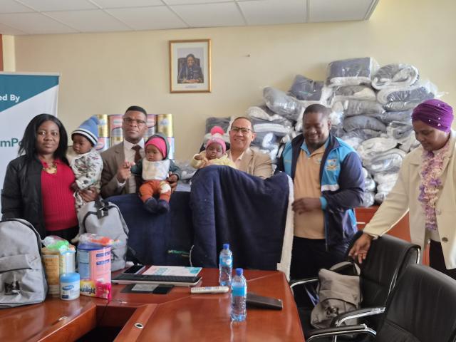 MARIENTAL, 02 July 2026 (NAMPA)- Nampower Foundation donates baby care essentials to Hardap Rural Constituency young mothers through the office of the Hardap Region chairperson Simon Kooper

(Photo: Joe-Chintha Garises)
NAMPA 